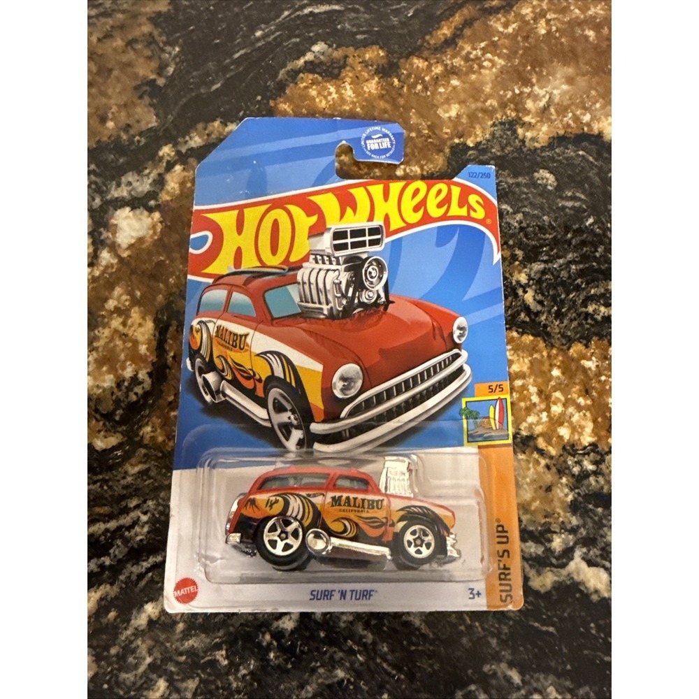 HOT WHEELS SURF'S UP EXPOSED ENGINE SURF 'N TURF SERIES #5/5